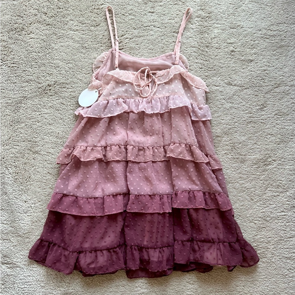 Storia boutique ombre tiered dress - Picture 4 of 4